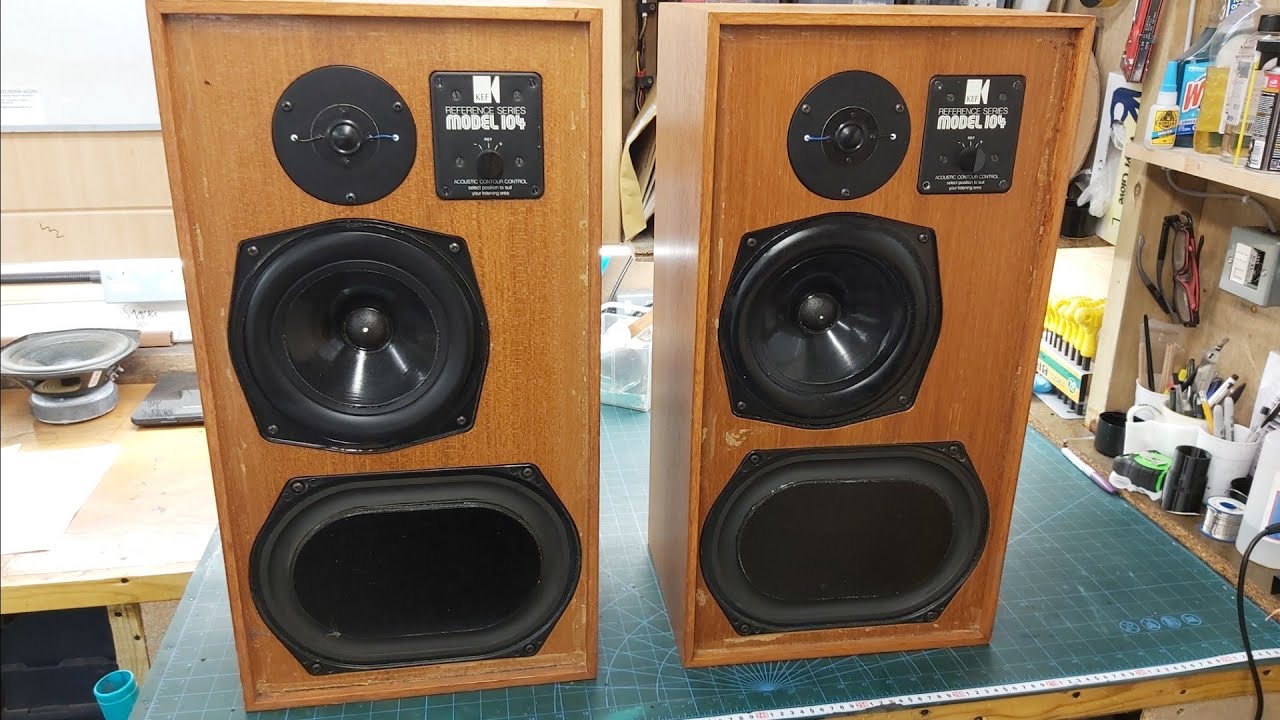 KEF REFERENCE 104 Speakers Part 1