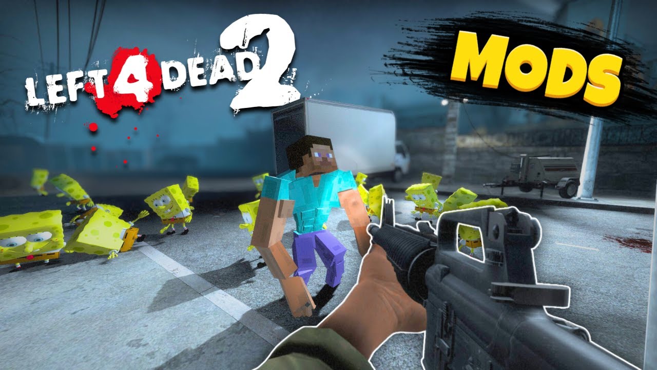 Transformei o LEFT 4 DEAD 2 no JOGO MAIS CAÓTICO de Todos! (com MODS)
