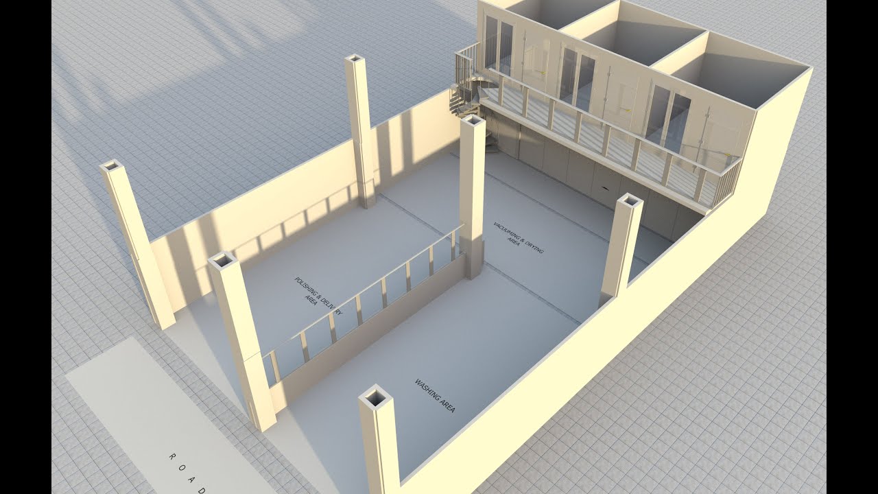 Part-1 | Car Wash & Detailing Center Design or Layout for max output | Basics