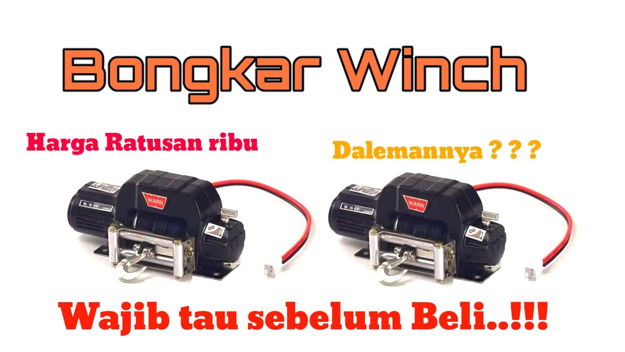 Bongkar winch Rc Sampe ke Jantungnya..!!!!
