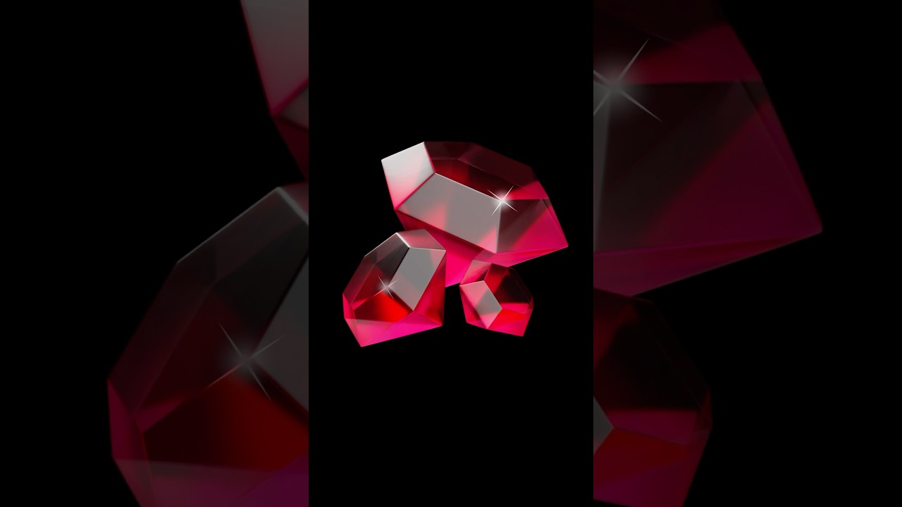 3D modeling Gem 💎 3D game Assets #3dmodeling #3d #3dgames  #blender #tutorial #game #modeling