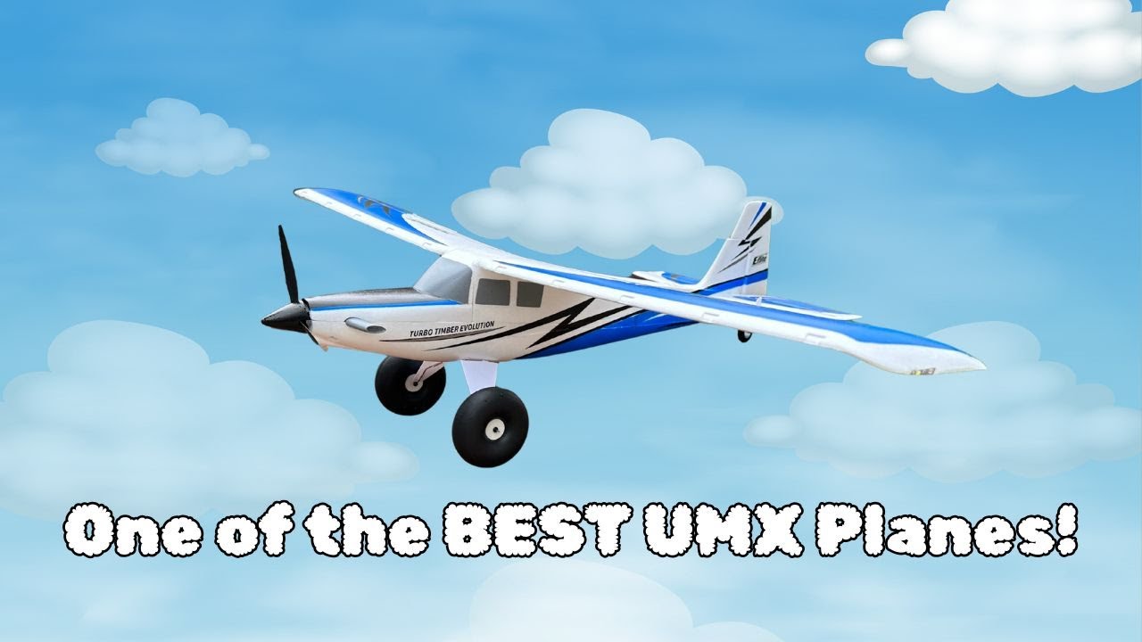 Один из ЛУЧШИХ самолетов UMX! UMX Turbo Timber Evolution! #rc #rcairplane #umx