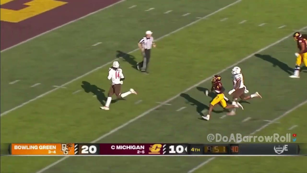 Central Michigan OL/Offense vs Bowling Green Defense (2022)