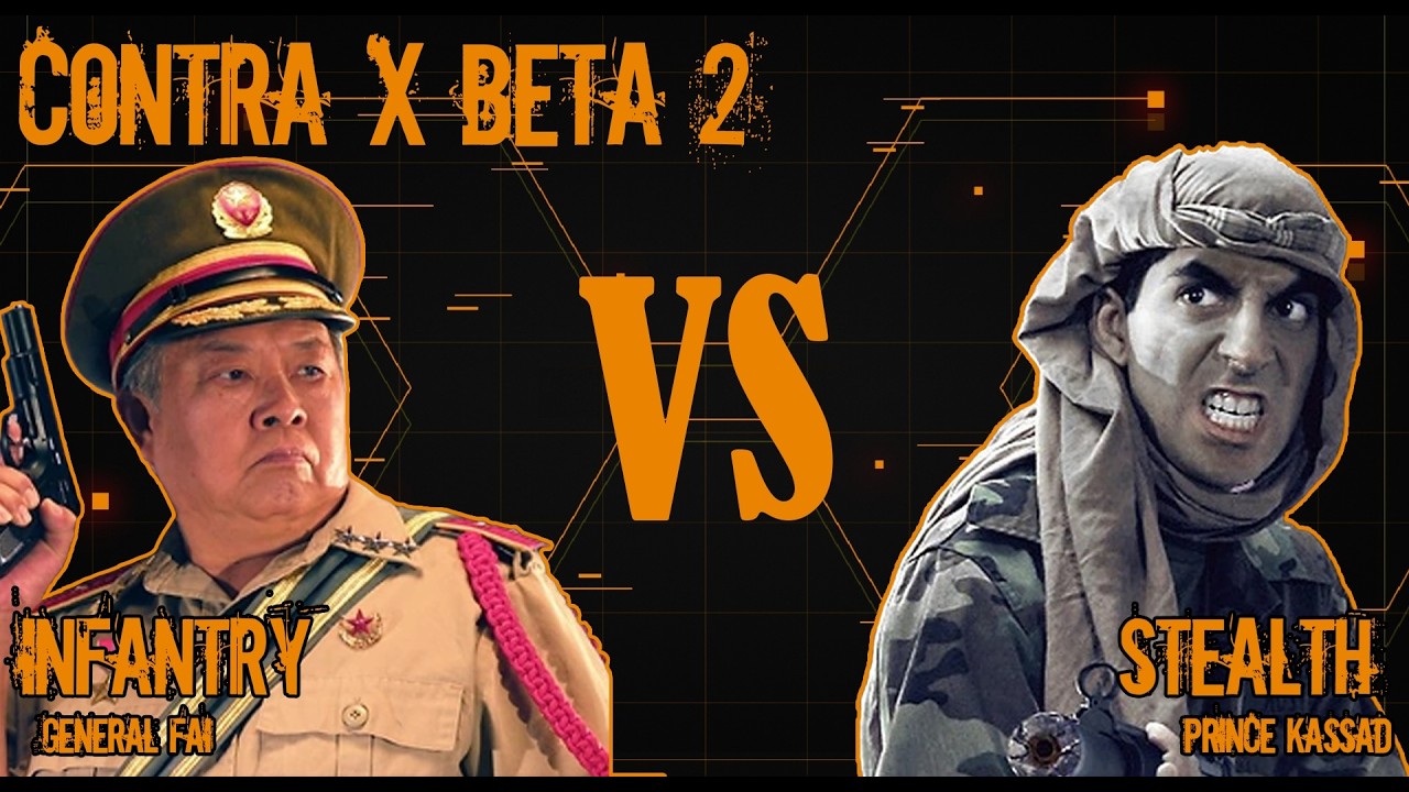 C&C Generals Contra X BETA 2. Challenge: Infantry General vs Stealth General [Hard] #2