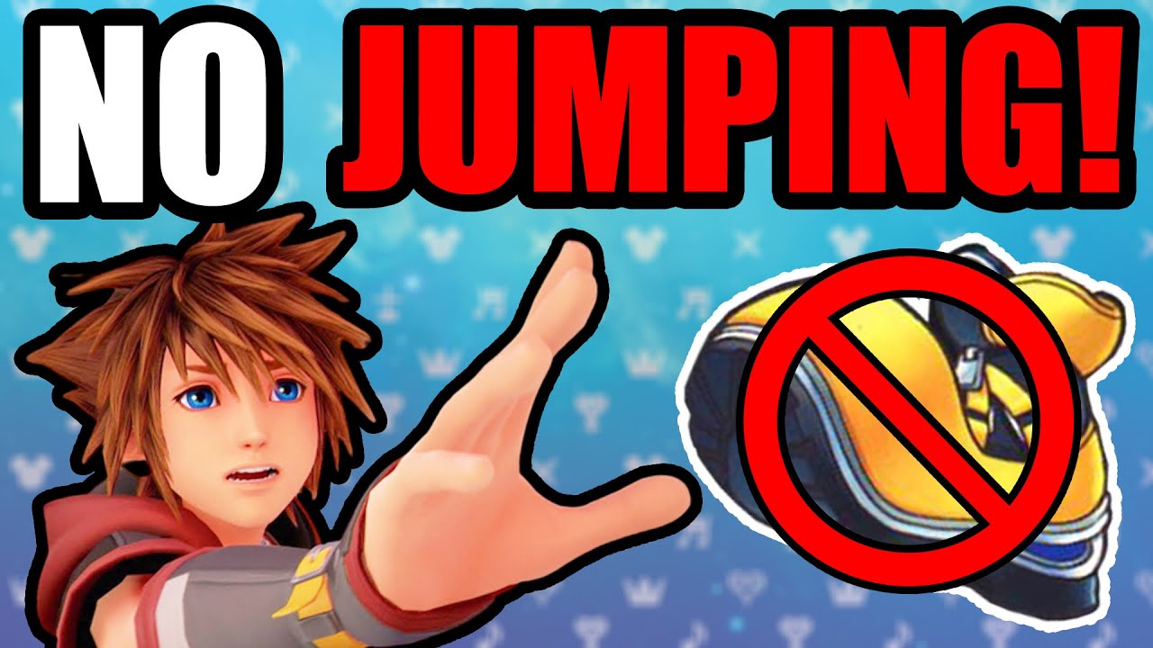 Можно ли пройти Kingdom Hearts 3, не прыгая?