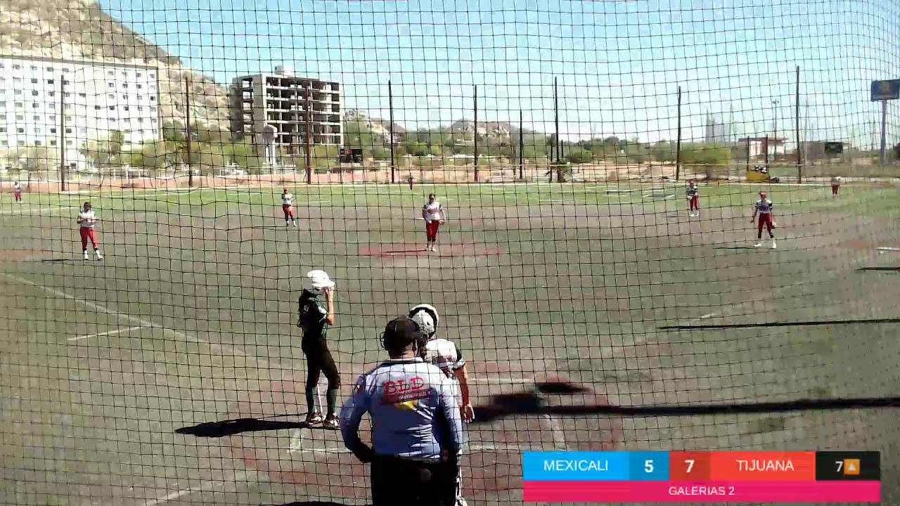 TORNEO PRE MUNDIAL SOFTBOL 🥎 GALERIAS 2 REGION I TIJUANA VS REGION XV MEXICALI