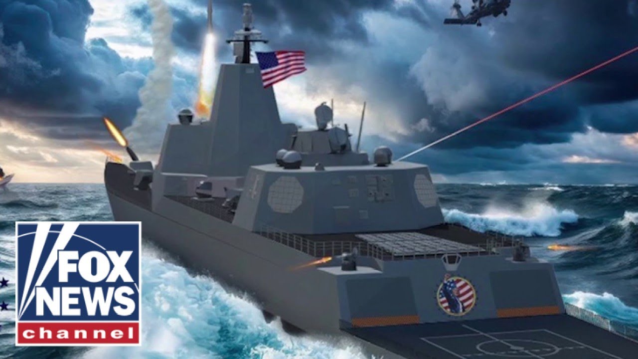SEE IT: Trump unveils 'Golden Fleet' of Navy battleships