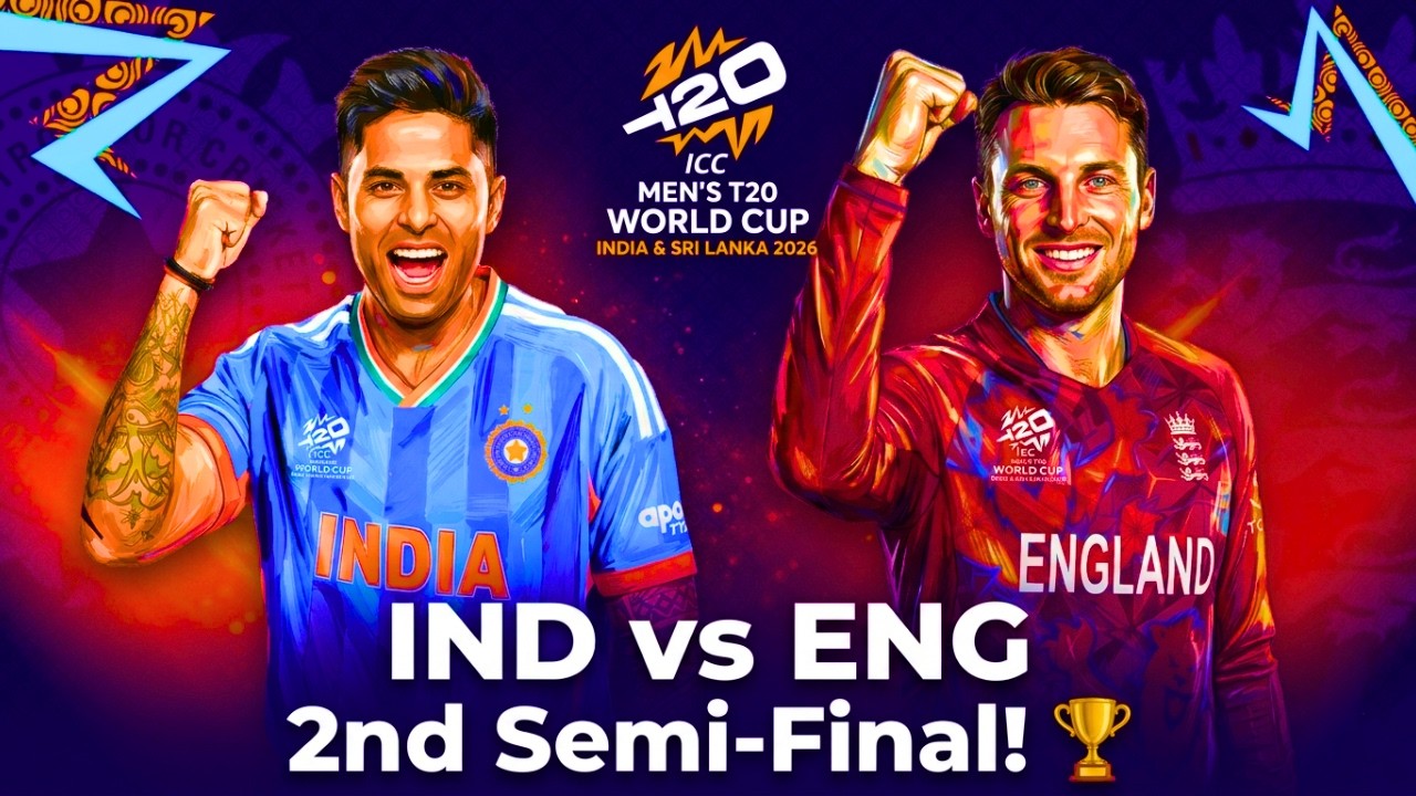 🚨 IND vs ENG 2nd Semi-Final! 🏆 Final-க்கு போவது யார்? 🏏 | Cricket 26 Tamil Live