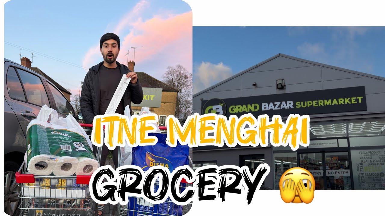 Itne Menghai Grocery 🫣|Big Supermarket In UK🇬🇧