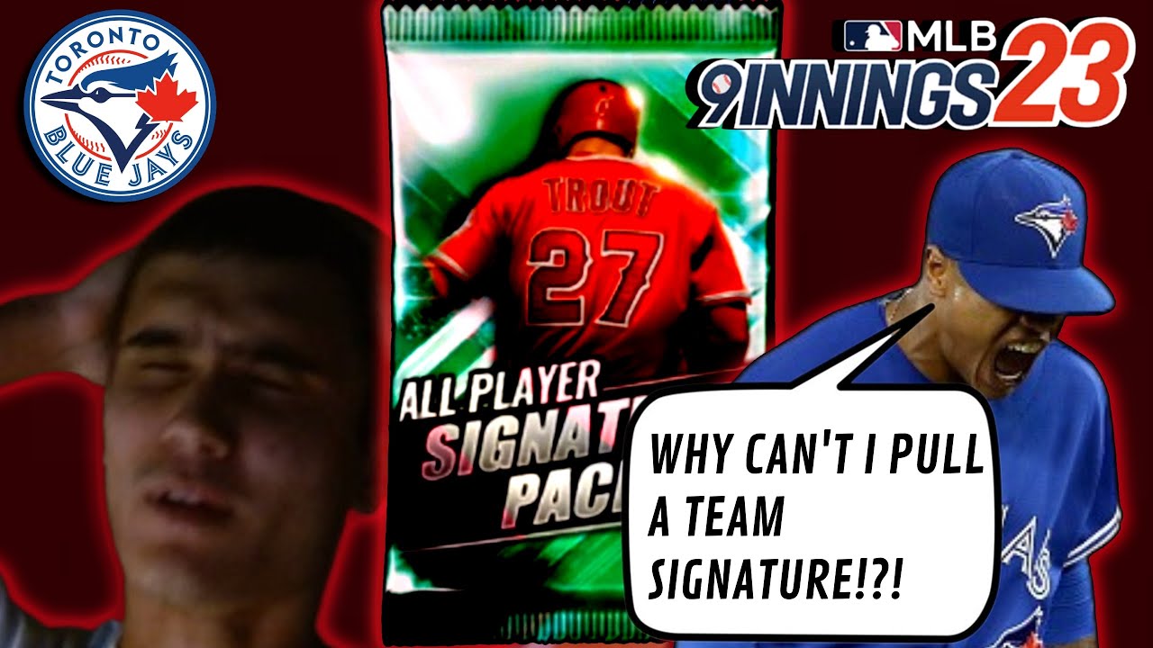 MLB 9 иннингов 23 - ПОЧЕМУ НЕТ ПОДПИСИ КОМАНДЫ?!?