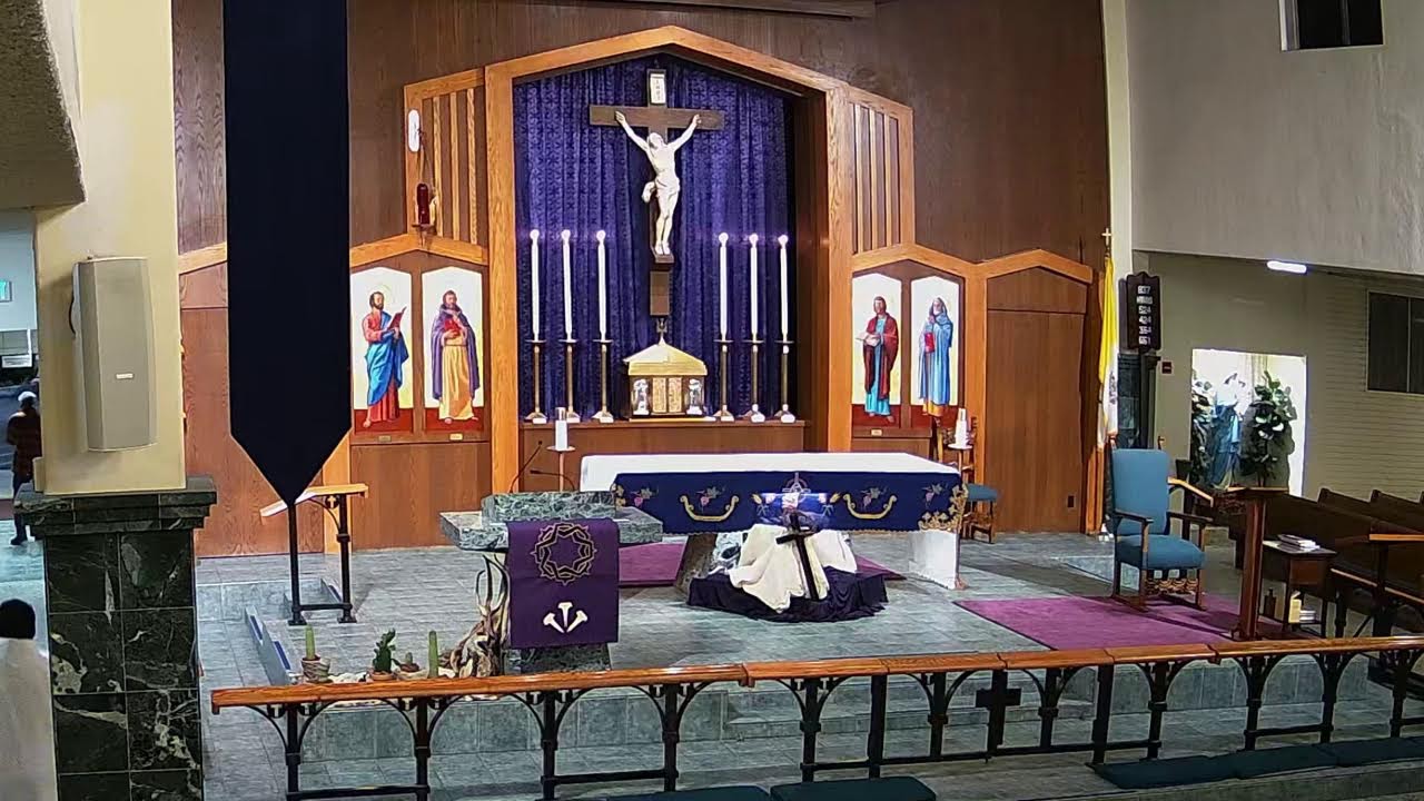 Saturday 6:30 PM Sp Vigil Mass-Sabado 6:30 PM Misa de Vigilia Esp
