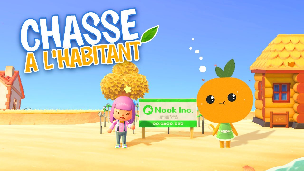 CHASSE À L'HABITANT ! C'EST QUOI CES HABITANTS ? #ACNH