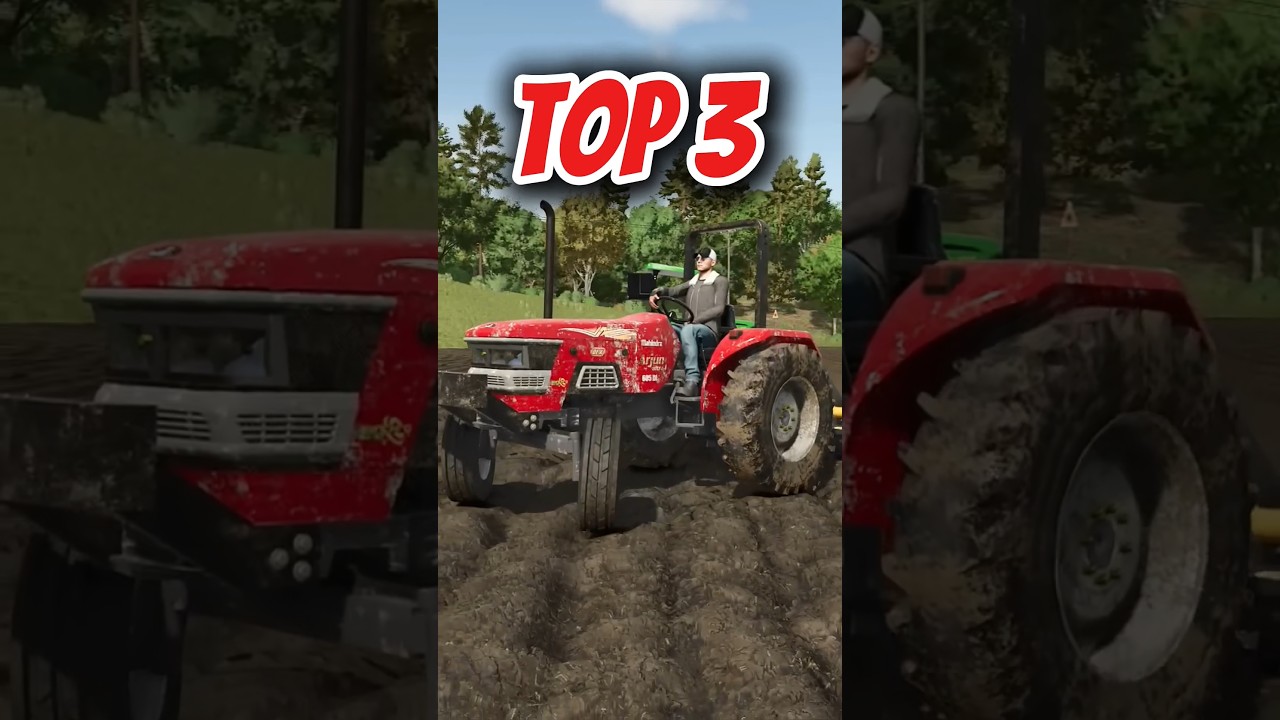 TOP 3 BEST 🤩 TRACTOR GAMES 🎮FOR ANDROID #shortsfeed #kheloandroid #tractorgame