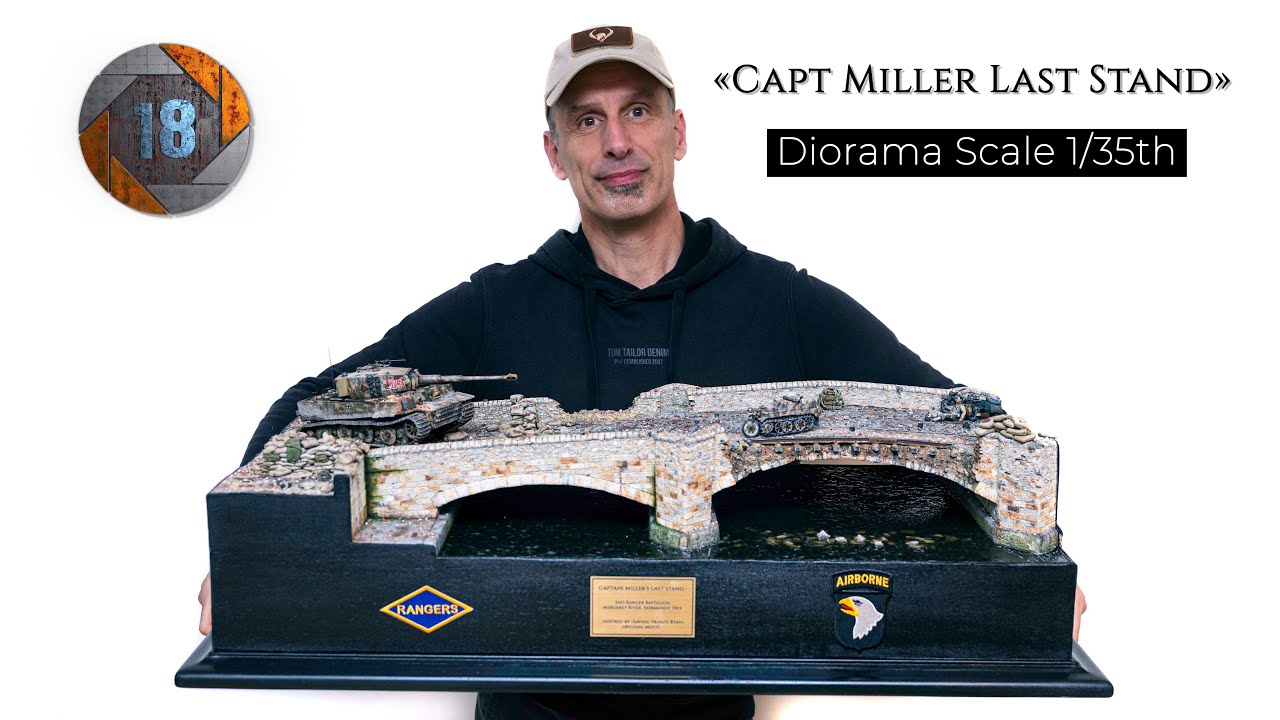 My BIGGEST build ever - Massive 85cm foam bridge diorama!!!