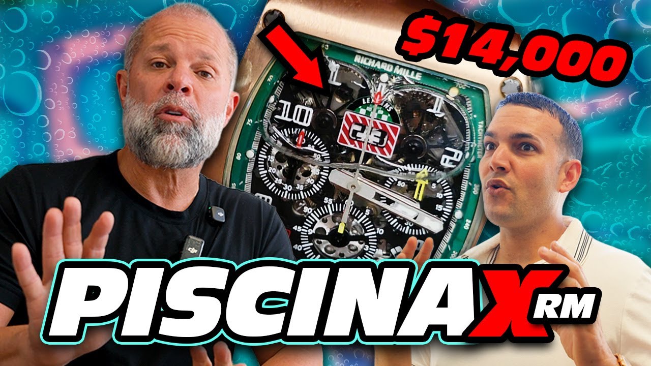Richard Mille en PISCINA... $14K de Reparación
