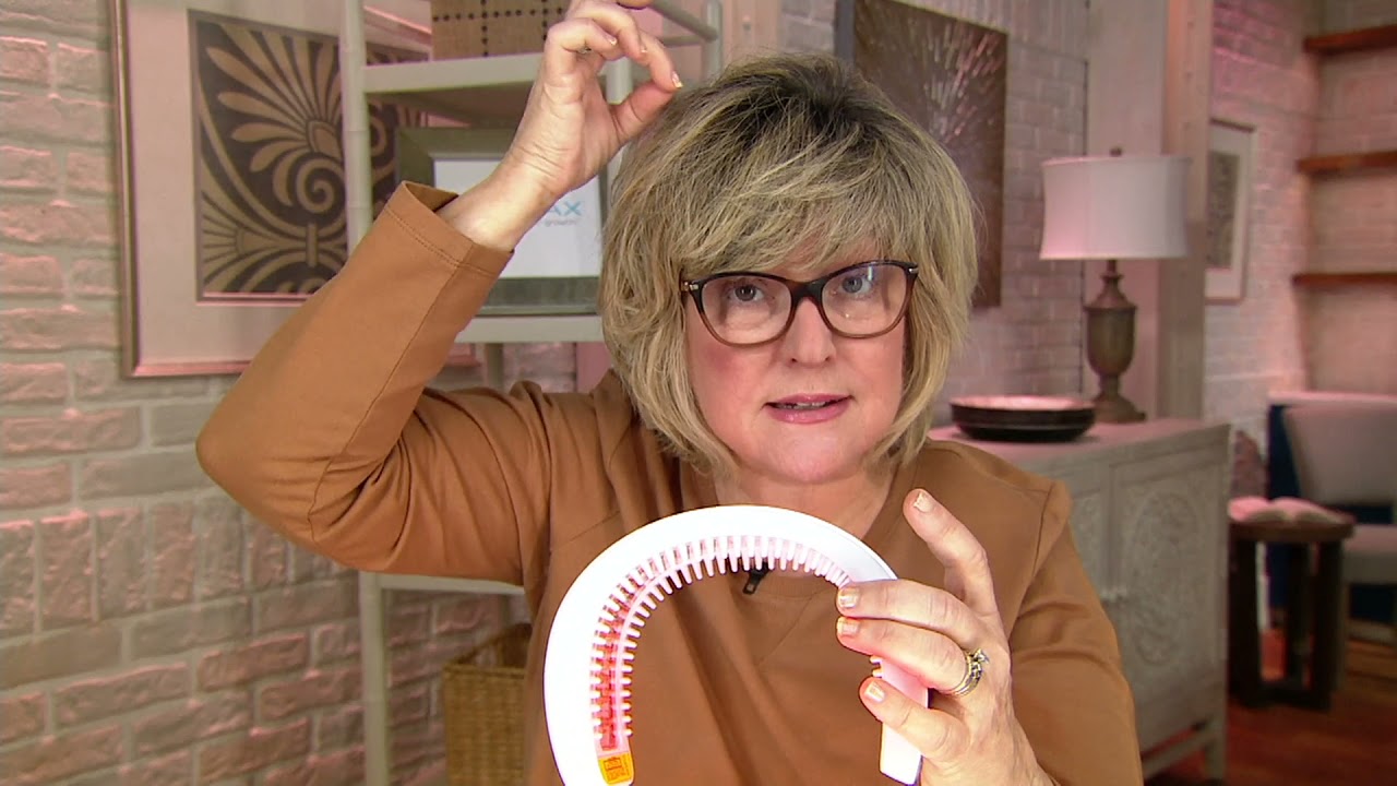 HairMax LaserBand 82 Comfortflex Hair Growth Device on QVC