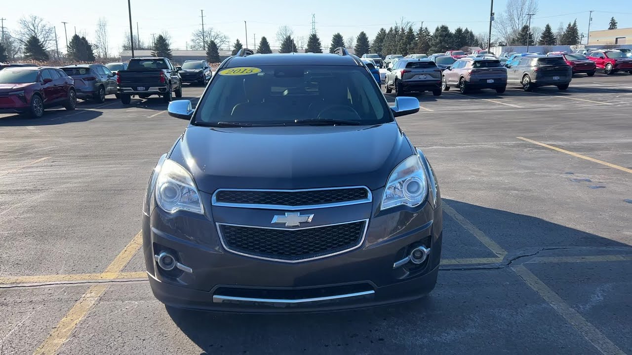 2015 Chevrolet Equinox LTZ at Heidebreicht Chevrolet | Washington, MI