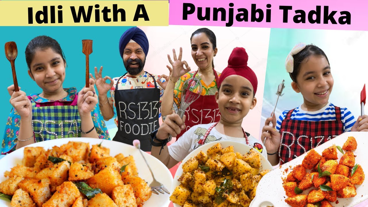 Idli With A Punjabi Tadka | RS 1313 FOODIE | Ramneek SIngh 1313 | RS 1313 VLOGS