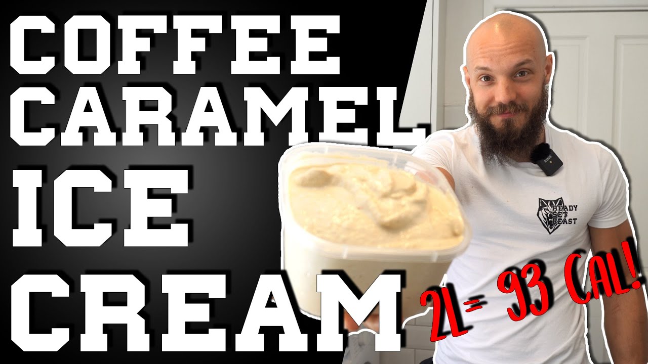 Low Cal Coffee Caramel Ice Cream! (93 Cal per 2 LITRES)