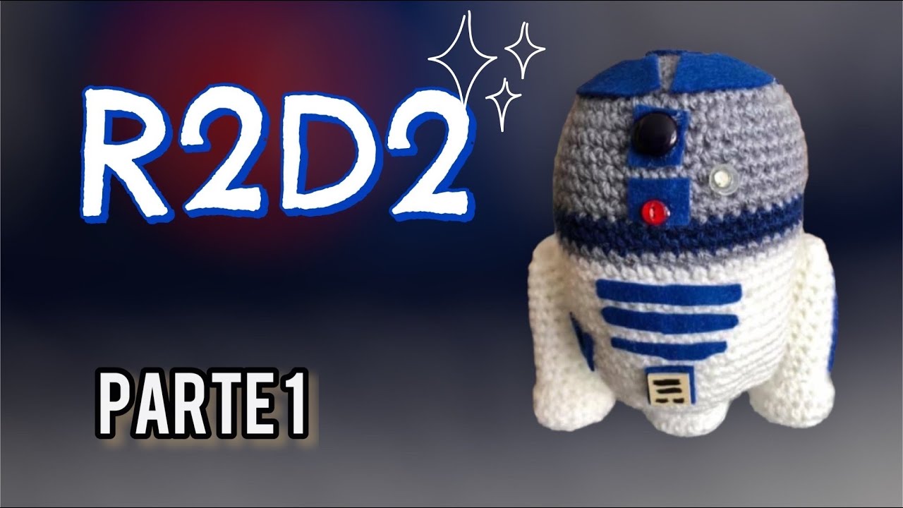 #starwars #r2d2  #amigurumi Parte 1!! Paso a paso tutorial #crochet subtítulos