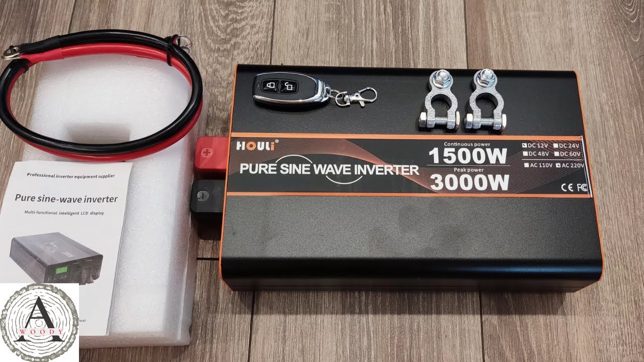 Обзор на инвертор HOULI 1500/3000W чистый синус