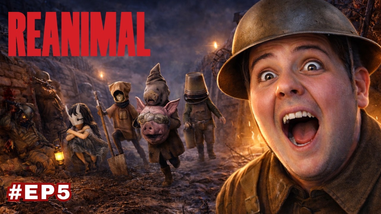REANIMAL - O CARNEIRO MACABRO DA GUERRA! Gameplay #EP5 - Sobrevivendo às Trincheiras (PT-BR)