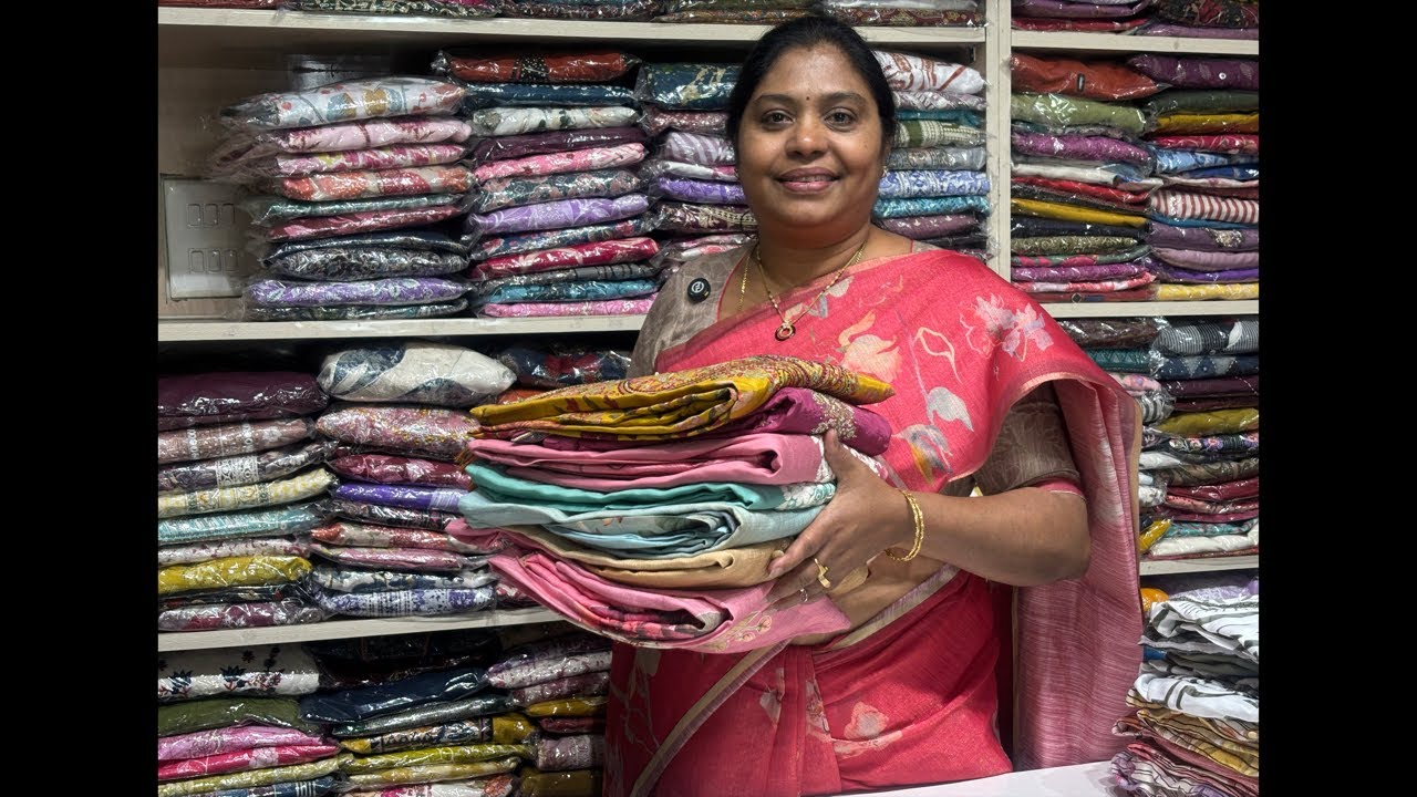 TTH -The Telugu Housewife is live #dresses and dress materials #live #ph :9703706661
