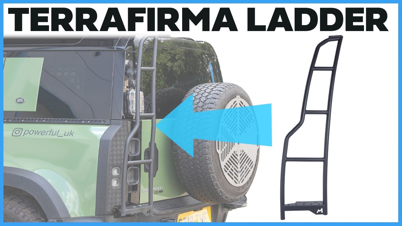 Задняя лестница Terrafirma для нового Land Rover Defender L663 — установка и модификация (TF8017)