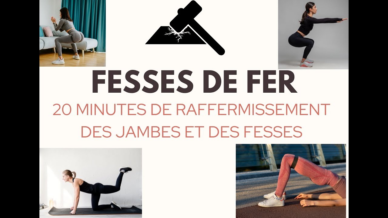 Raffermissement des cuisses et des fessiers sans matériels en peu de temps.