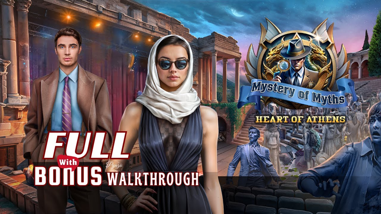 Mystery of Myths 1: Heart of Athens Full Walkthrough