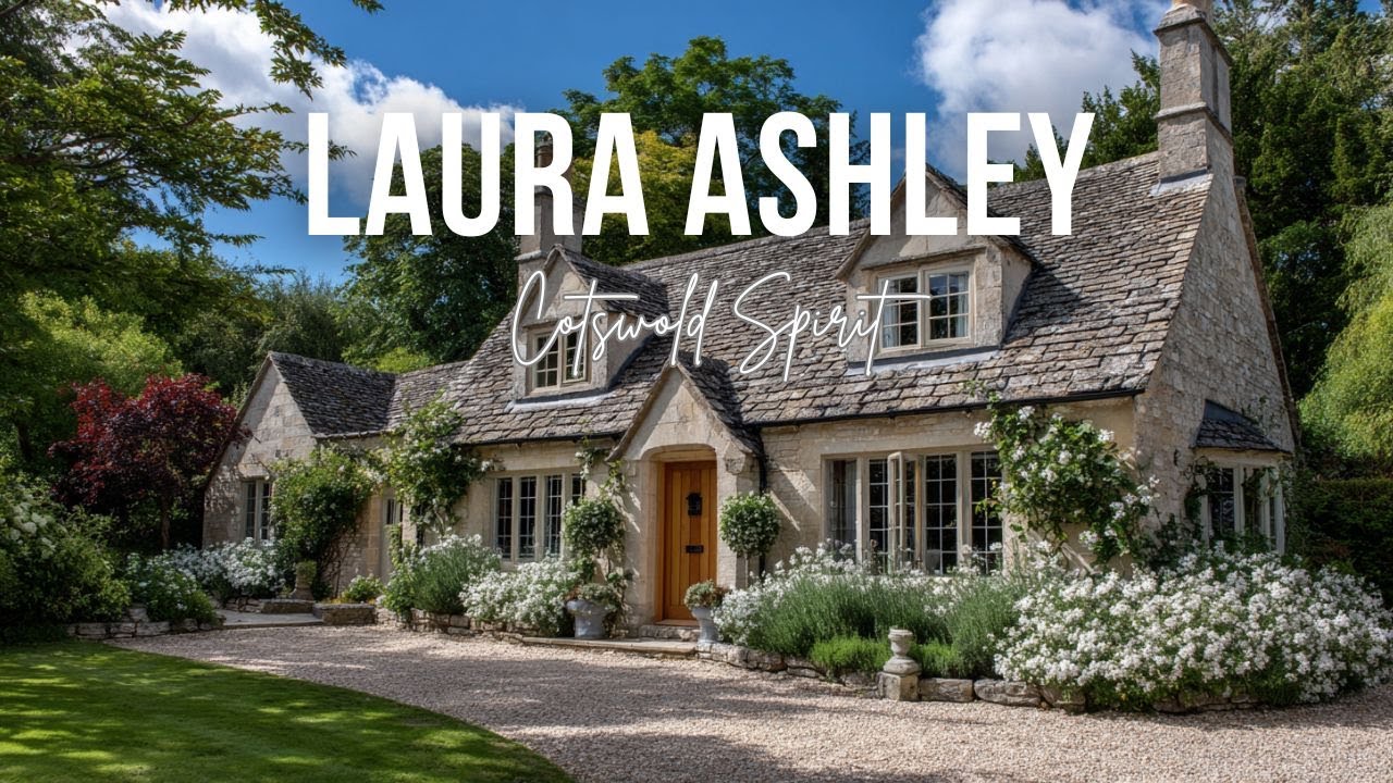 Timeless English Country Home Inspired by Laura Ashley's Cotswold Spirit