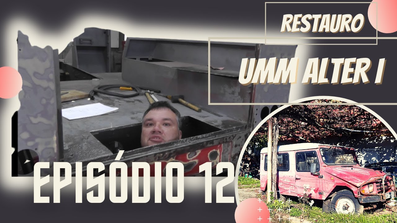 RESTAURO UMM ALTER | EP 12 | Novo compartimento da bateria