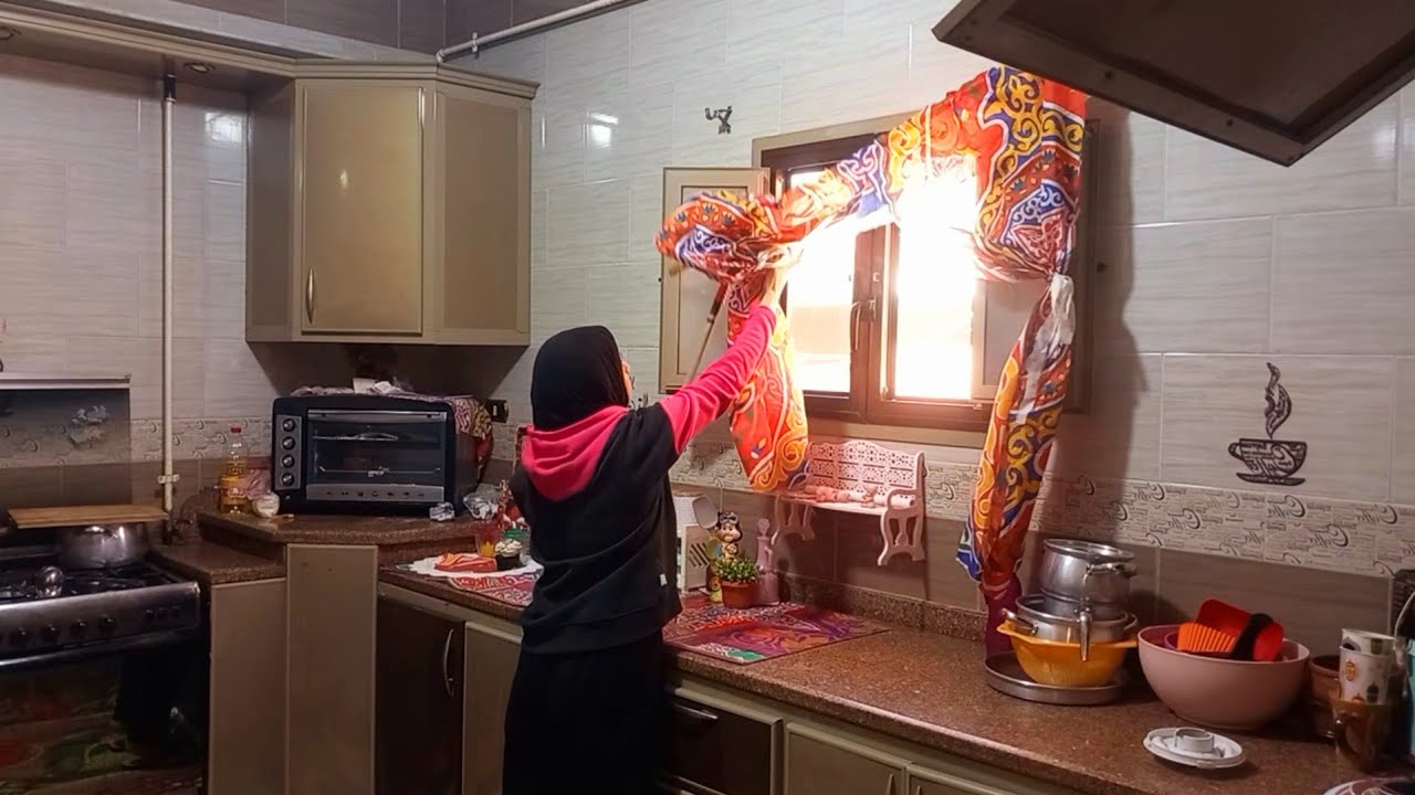 اول تنظيفات عميق المطبخ لاستقبال عيد الفطر 2026🌿روتين مليان بترتيب والرغوي المنعشه 🪣🧹