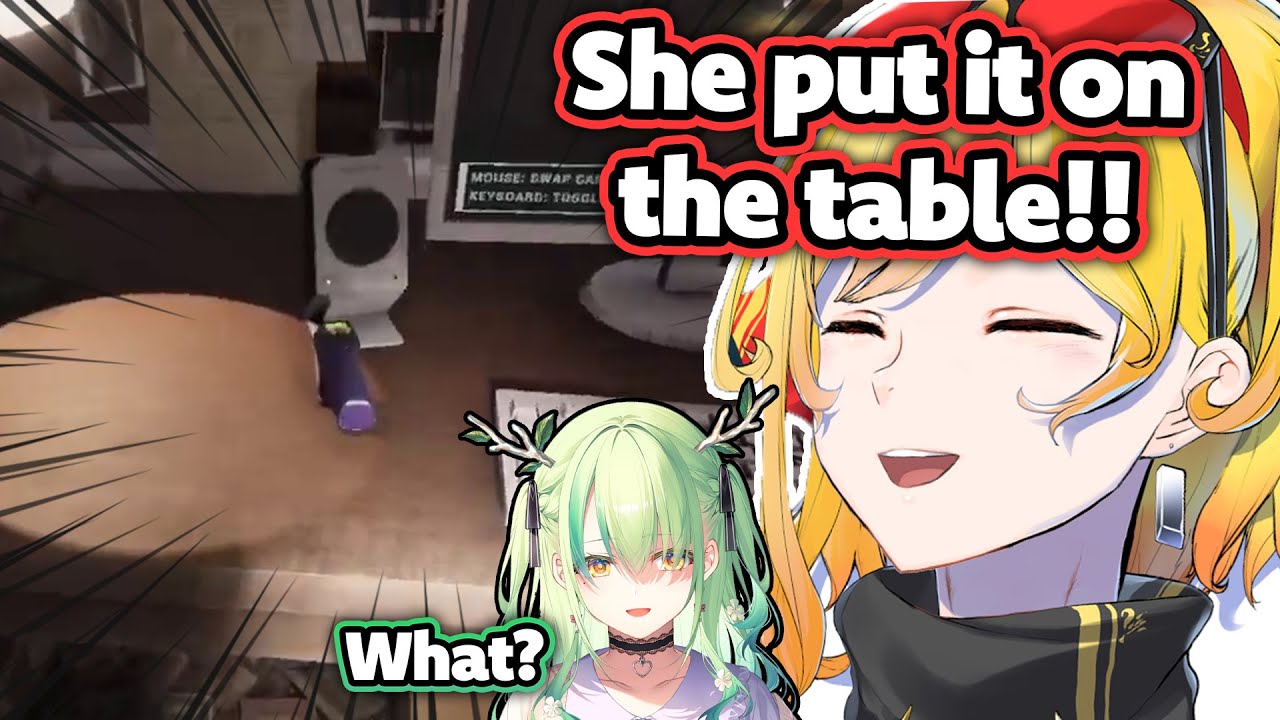 Ela is amazed by how tidy Fauna is even on Phasmophobia