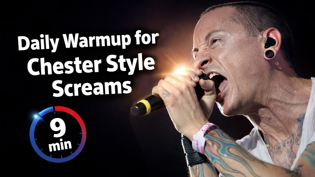 Daily Warm Up for Chester Style Screams (9 min)