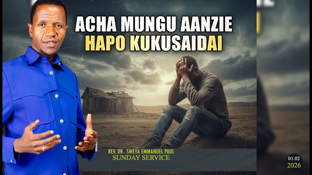 #SOMO : ACHA MUNGU AANZIE HAPO KUKUSAIDIA | Pst Dr. Emmanuel P. Sweya