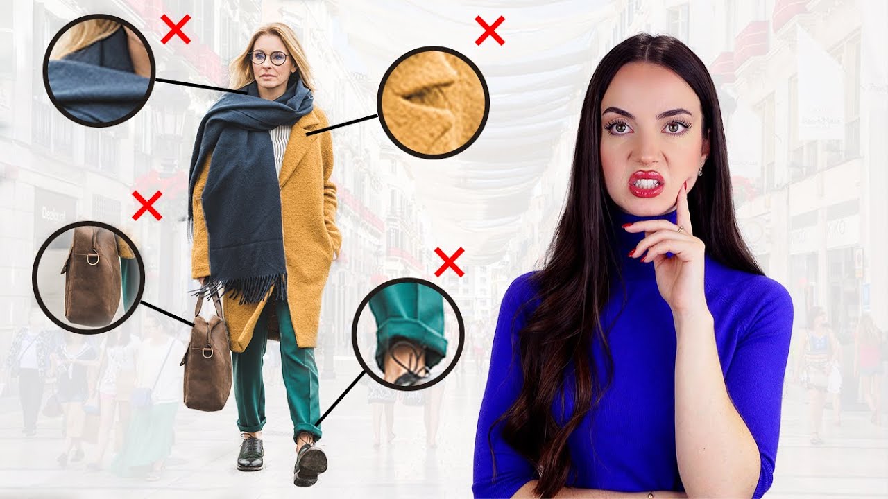 7 ERRORES QUE ESTÁS COMETIENDO AL VESTIR 