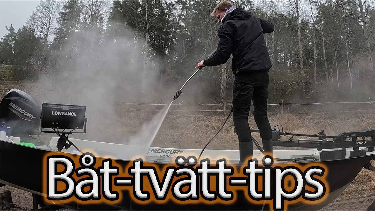 Så TVÄTTAR du din BÅT!