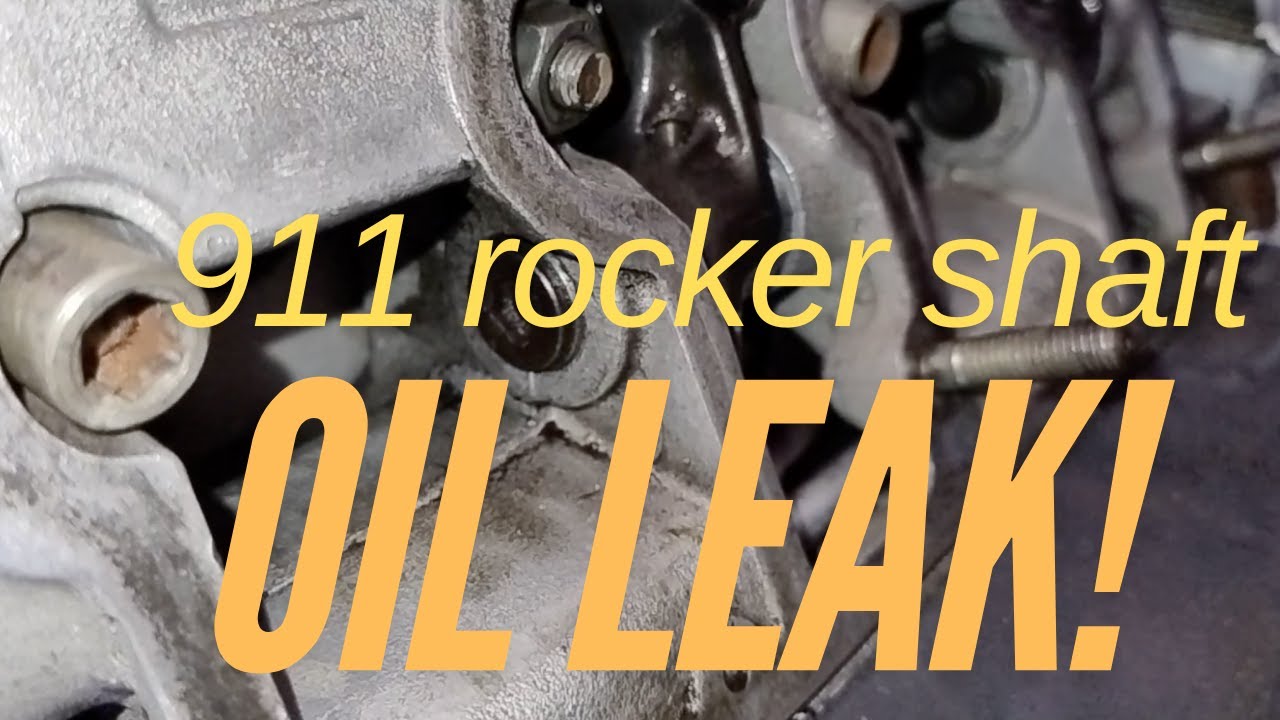 Fixing Oil Leaks on a Porsche 911 Engine