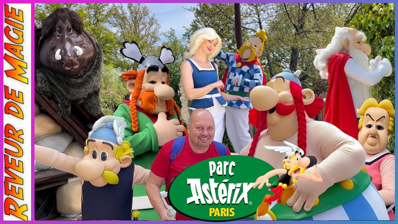 ON DEVIENT PASS ANNUEL AU PARC ASTERIX 2022 / DECOUVERTE DU VILLAGE GAULOIS AVEC LES PERSONNAGES