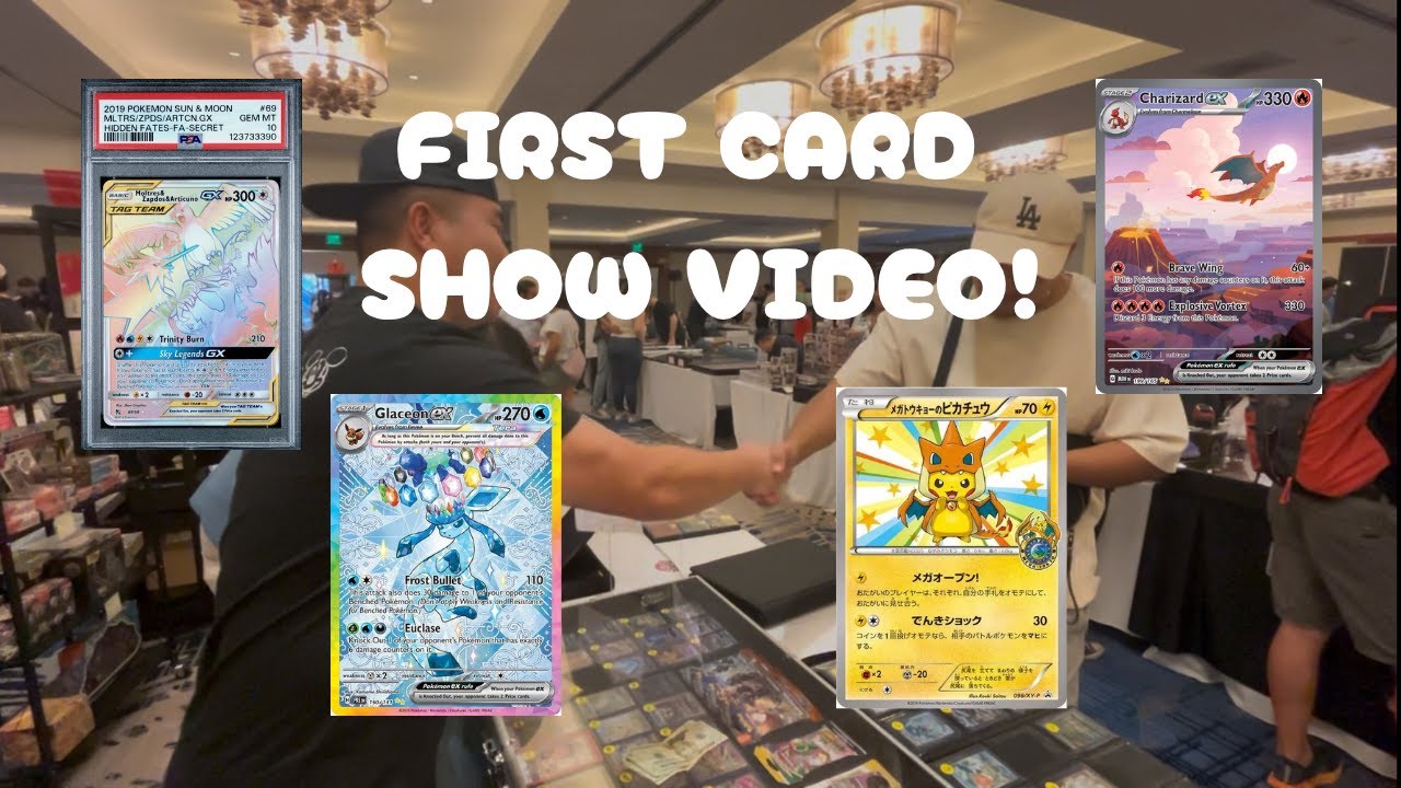 My FIRST POKÉMON VENDING Video! - SoCal TCG Cardshow - Pokémon Vendor POV