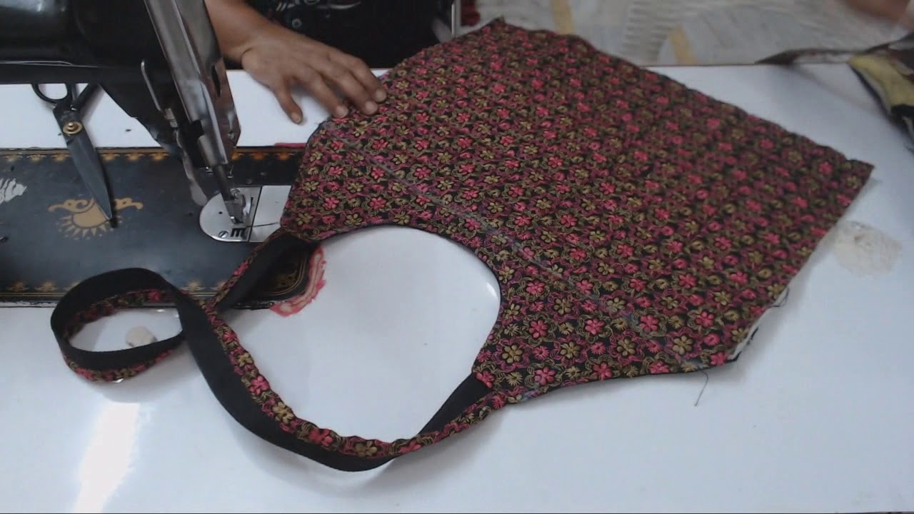 BEST OUT OF WASTE  BIG SIZE SHOPPING /TRAVEL BAG- TUTORIAL