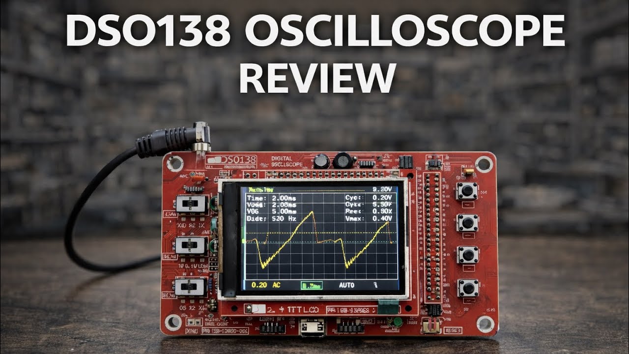 DSO138 Oscilloscope Review