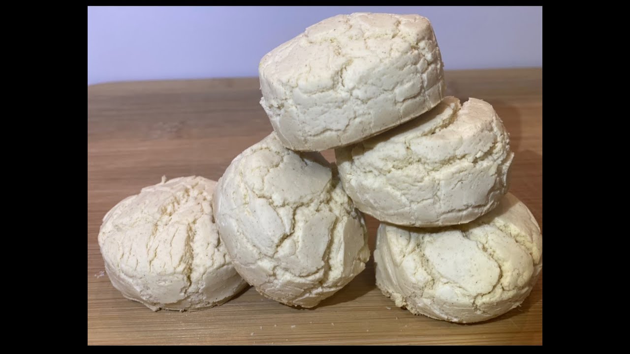 Men Bonbon Amidon Recipe (Starch Cookies) Li gou