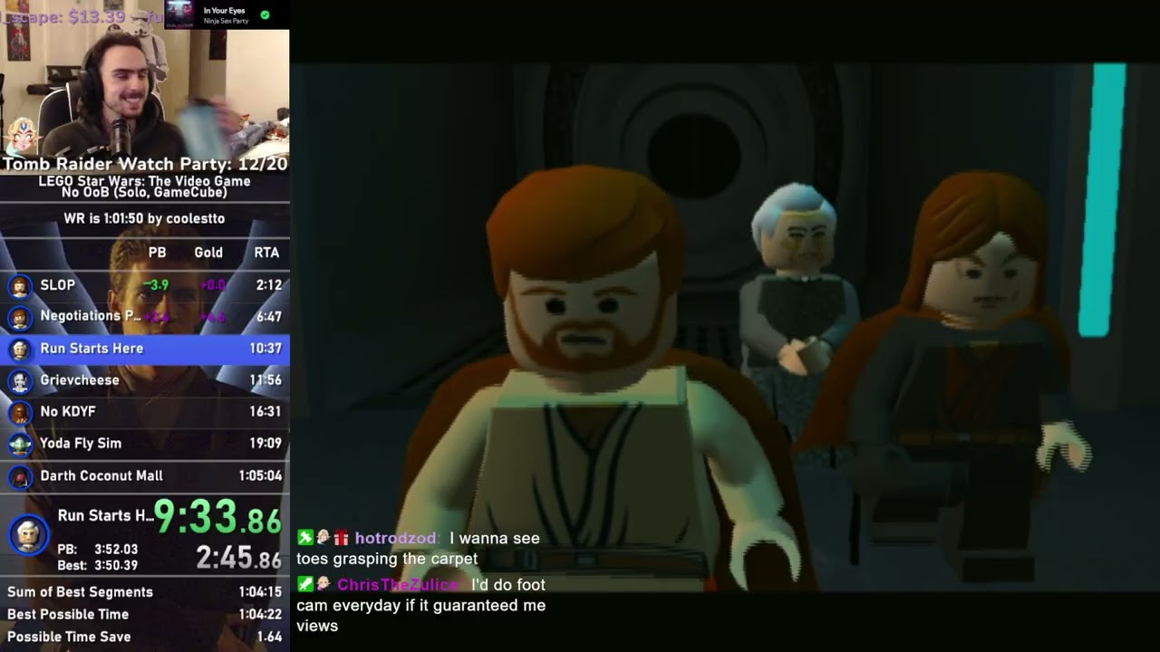 LEGO Star Wars: The Video Game GC No OoB Speedrun in 1:04:29 (PB)