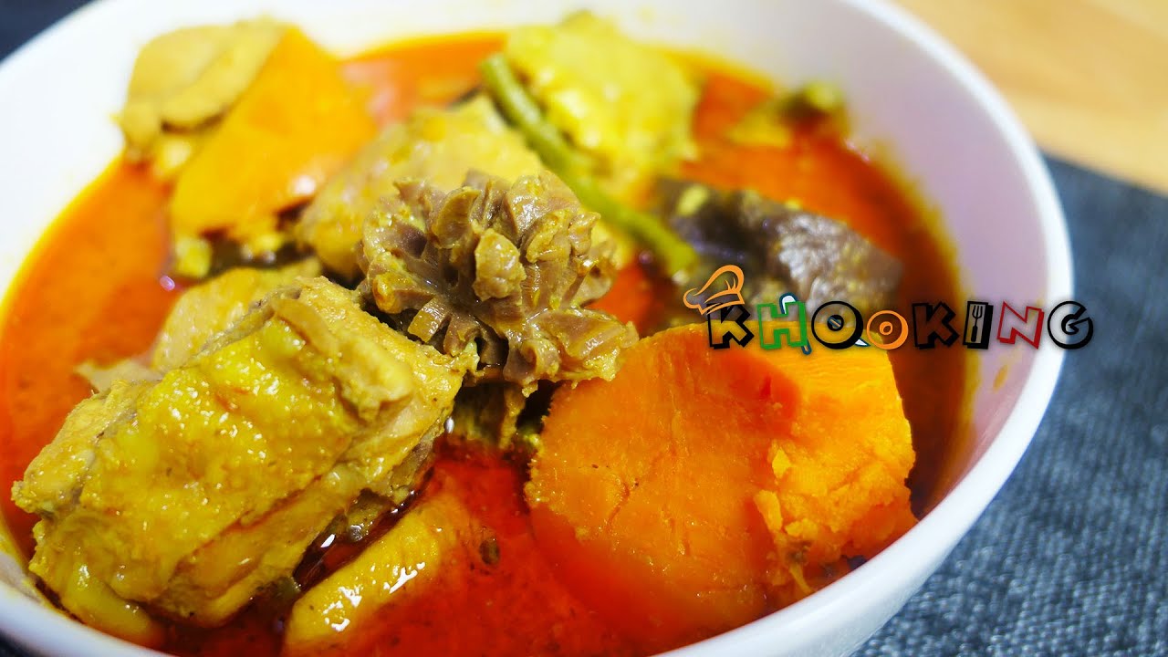 របៀបធ្វើការីសាច់មាន់អោយឆ្ងាញ់ពិសេស - Chicken Curry Khmer Style [Khooking]