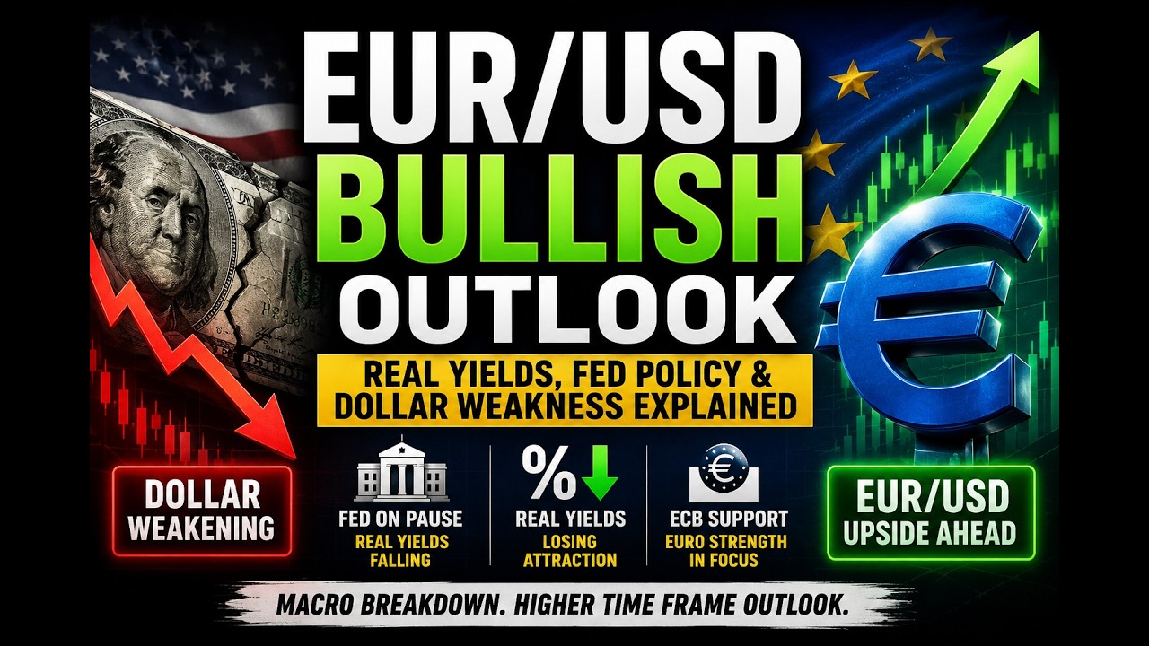 EUR/USD Weekly Forecast | Real Yields, Fed Policy & Dollar Weakness Explained