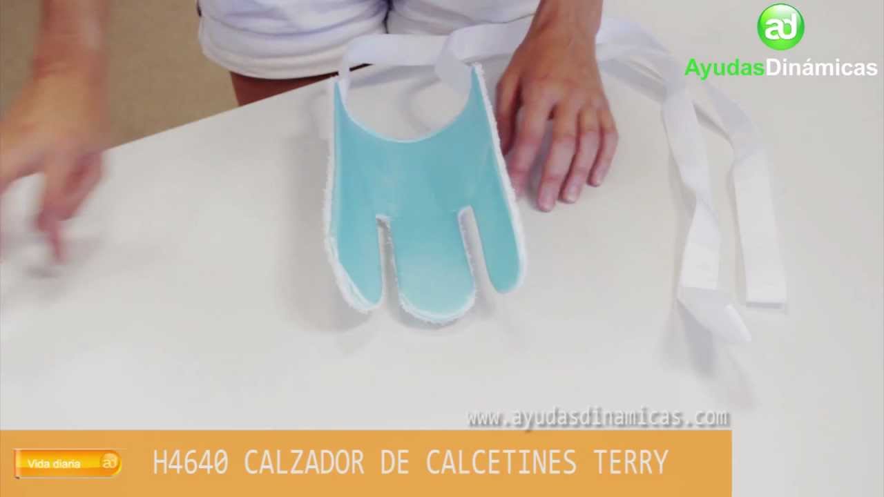 Calzador de calcetines TERRY  Ayudas Dinámicas H4640