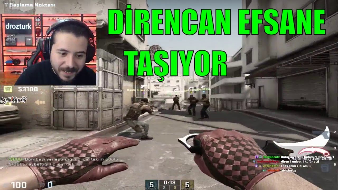 UNLOST CS-GO REKABETÇİ (DİRENCAN EFSANE TAŞIYOR)