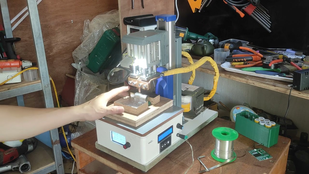 Máy hàn cell pin chuyên nghiệp. lh 0912630935